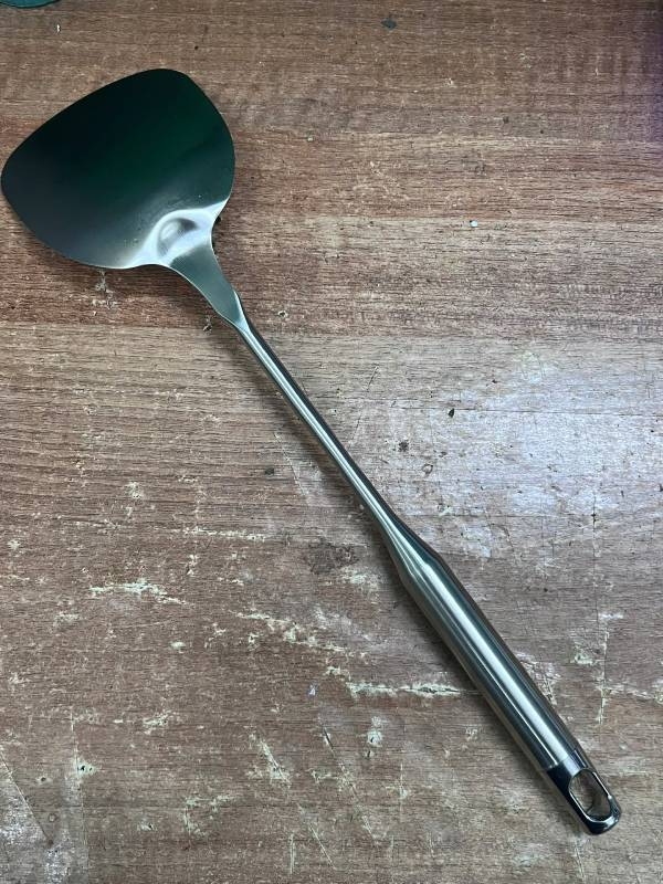 Bộ dụng cụ nấu ăn muôi, muôi lỗ, xẻng đảo bằng inox