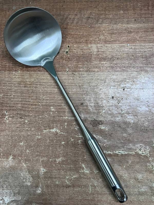 Bộ dụng cụ nấu ăn muôi, muôi lỗ, xẻng đảo bằng inox