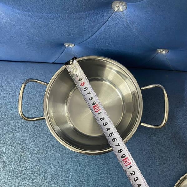 Bộ ba nồi inox ba đáy Fivestar (size 16, 20, 24)