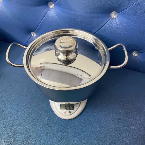 Bộ ba nồi inox ba đáy Fivestar (size 16, 20, 24)