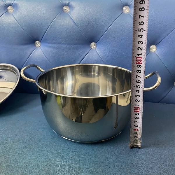 Bộ ba nồi inox ba đáy Fivestar (size 16, 20, 24)