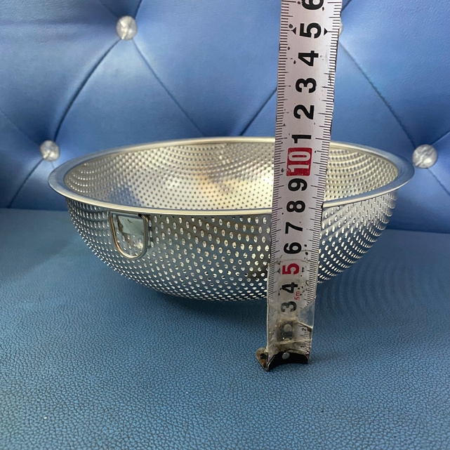 Rổ inox tròn nhiều kích thước