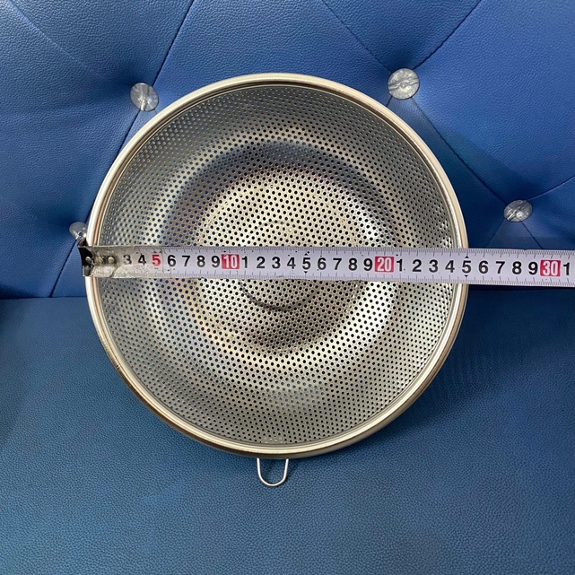 Rổ inox tròn nhiều kích thước