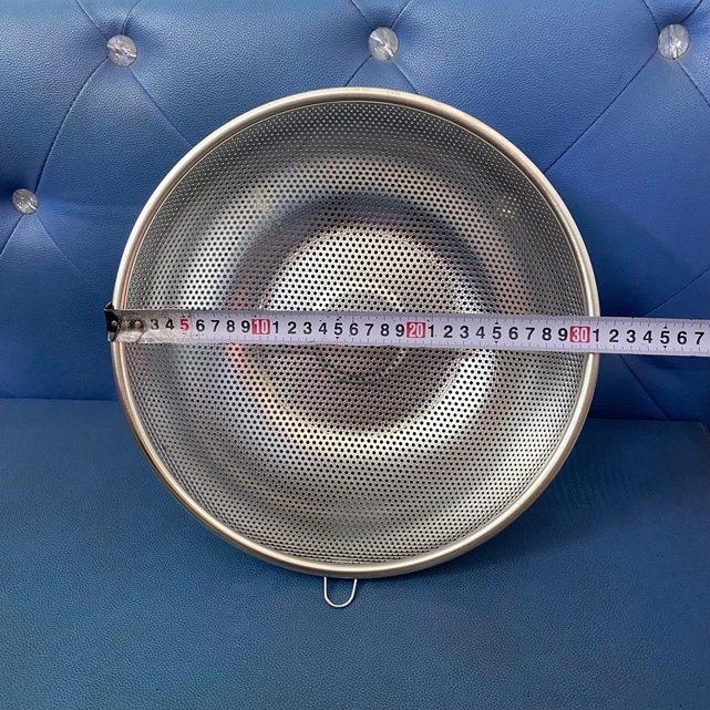 Rổ inox tròn nhiều kích thước