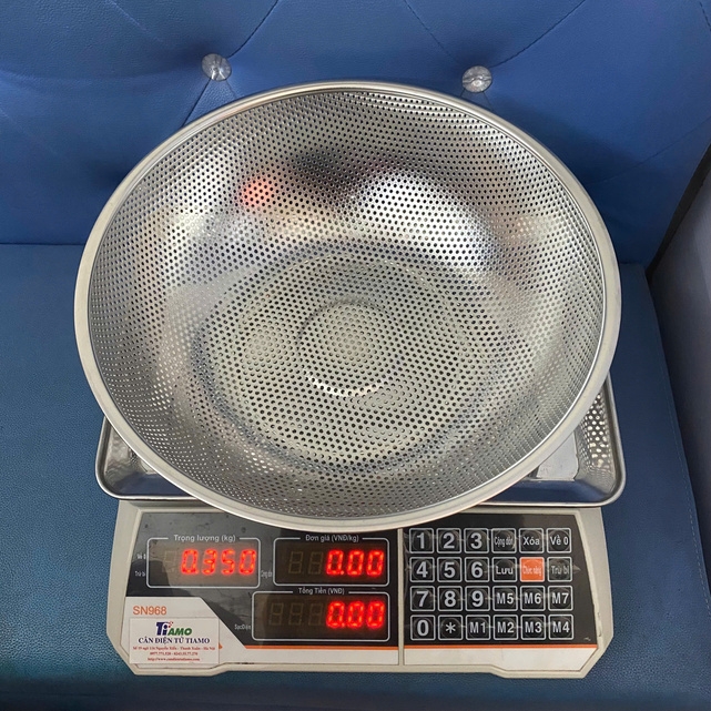 Rổ inox tròn nhiều kích thước
