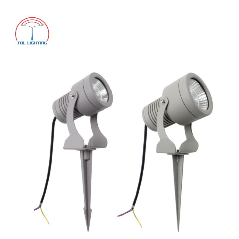 Đèn Cắm Cỏ COB Xám TQL-CC04 công suất 7W/10W/12W/15W