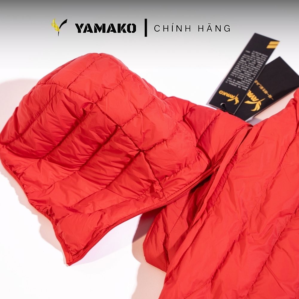 Áo Sưởi ấm YAMAKO 7 vùng sưởi ấm Siêu Nhẹ Super Gentle màu Đỏ