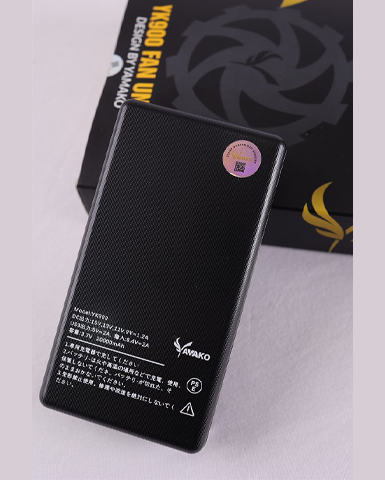 Áo Điều Hoà Nhật bản Yamako 12v Ultra gắn Pin Quạt (Xanh nước biển)