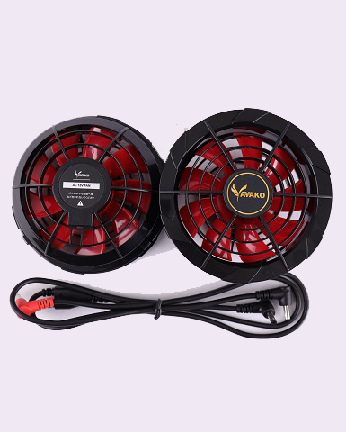 Bộ Áo quạt điều hoà Yamako Super Cooling 12V - 20.000MAH màu XANH RÊU