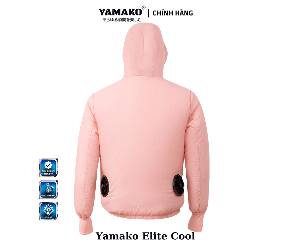 BỘ ÁO ĐIỀU HÒA YAMAKO HERO LIGHT 18V-20.000 MAH - ELITE COOL