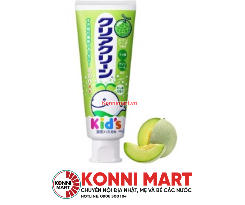 Kem đánh răng Kao Kids bé từ 3 tuổi