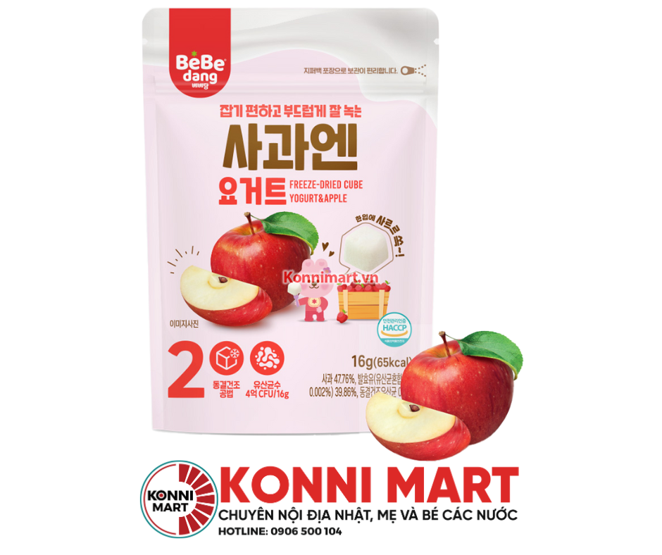 Sữa chua khô Bebedang 6m+
