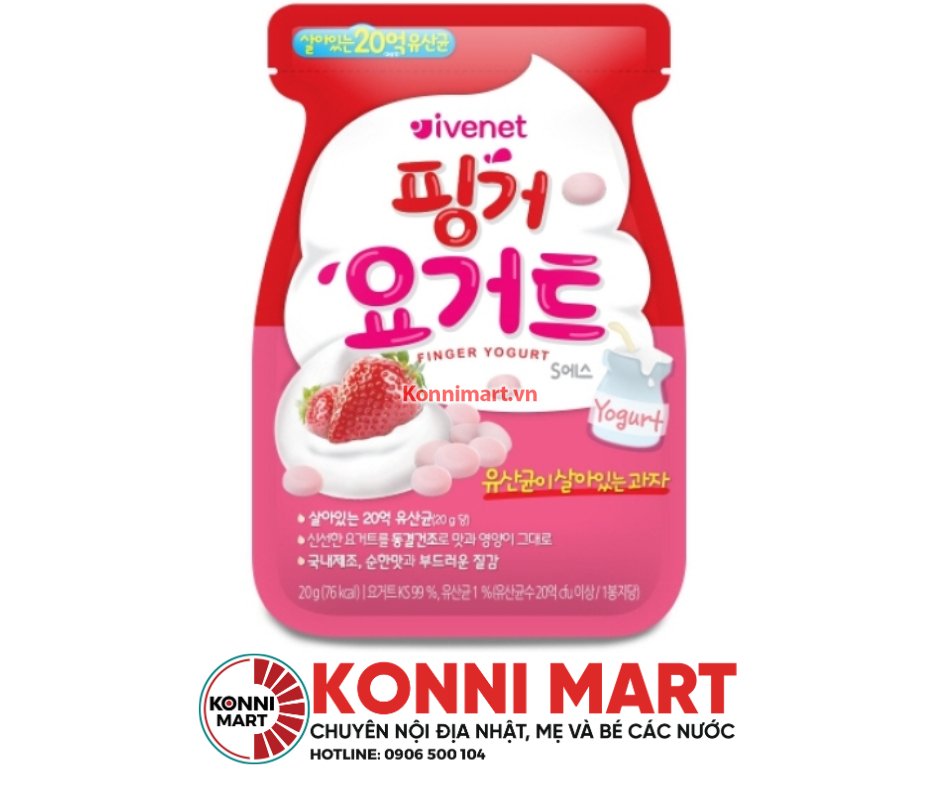 Sữa chua khô Ivenet 7M+