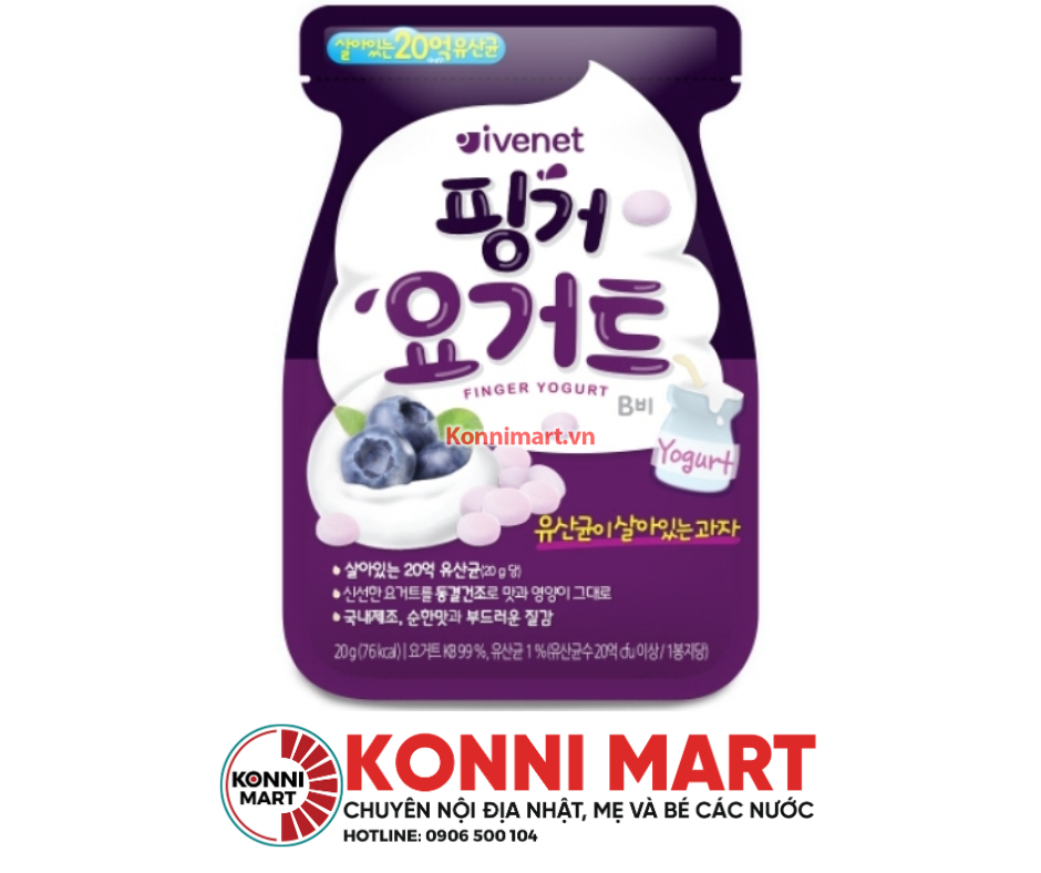 Sữa chua khô Ivenet 7M+