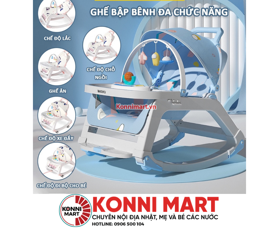 Ghế bập bênh 5in1 HN 571