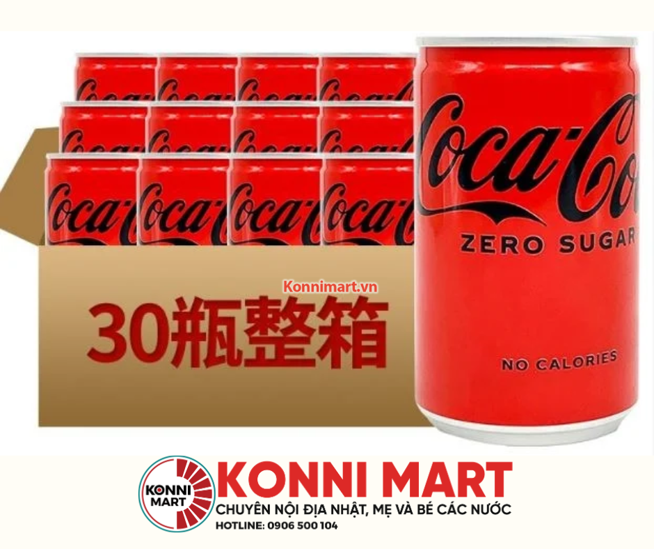 Coca Nhật zero sugar & no caloies