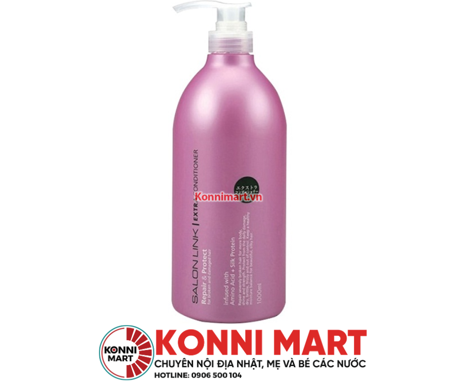 Bộ gội xả Salonlink 1L phục hồi hư tổn