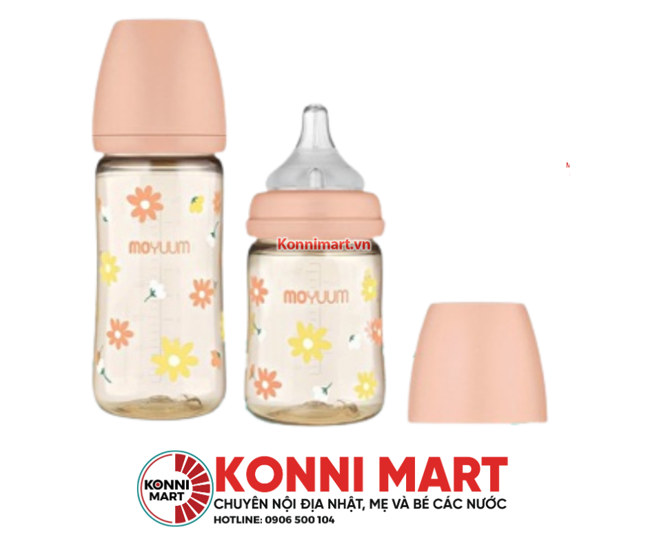 Bình sữa Moyuum 170ml, 270ml Nội Địa Hàn Quốc