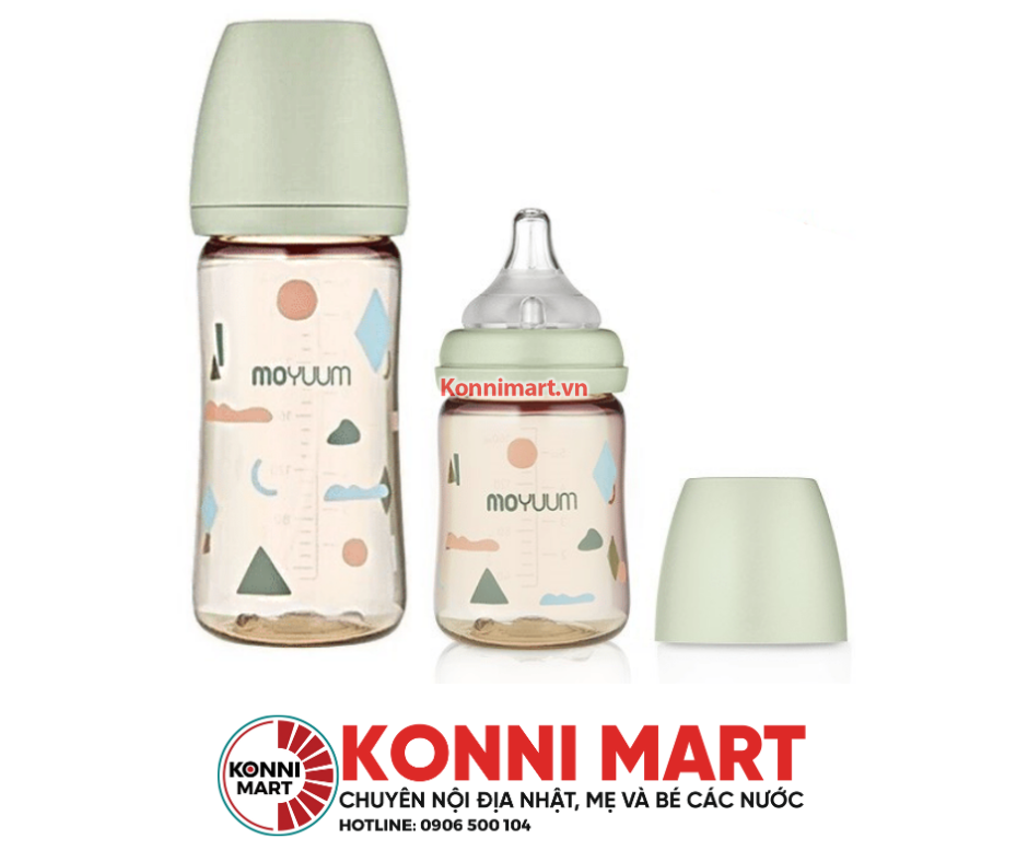 Bình sữa Moyuum 170ml, 270ml Nội Địa Hàn Quốc