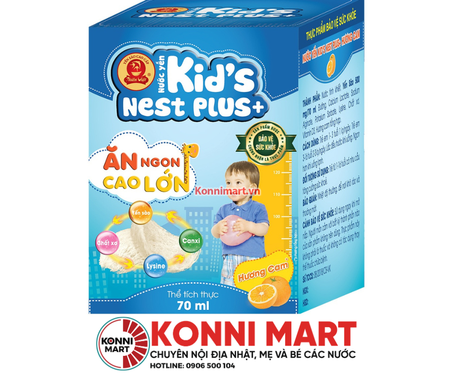 Yến KID PLUS cho bé