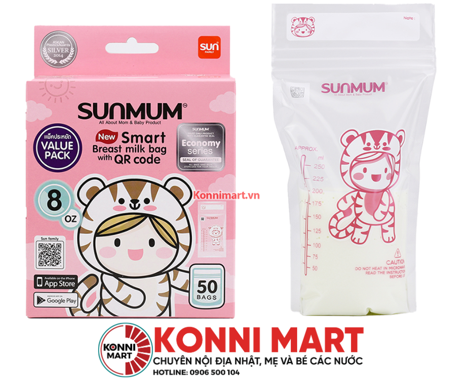 Túi trữ sữa Sunmum Thái Lan