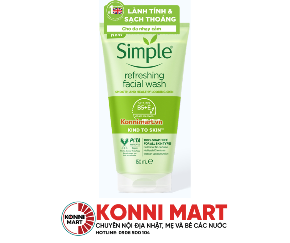 Sữa Rửa Mặt Simple