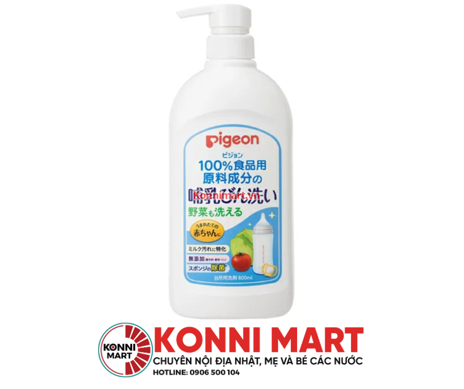Nước rửa bình và rau quả Pigeon