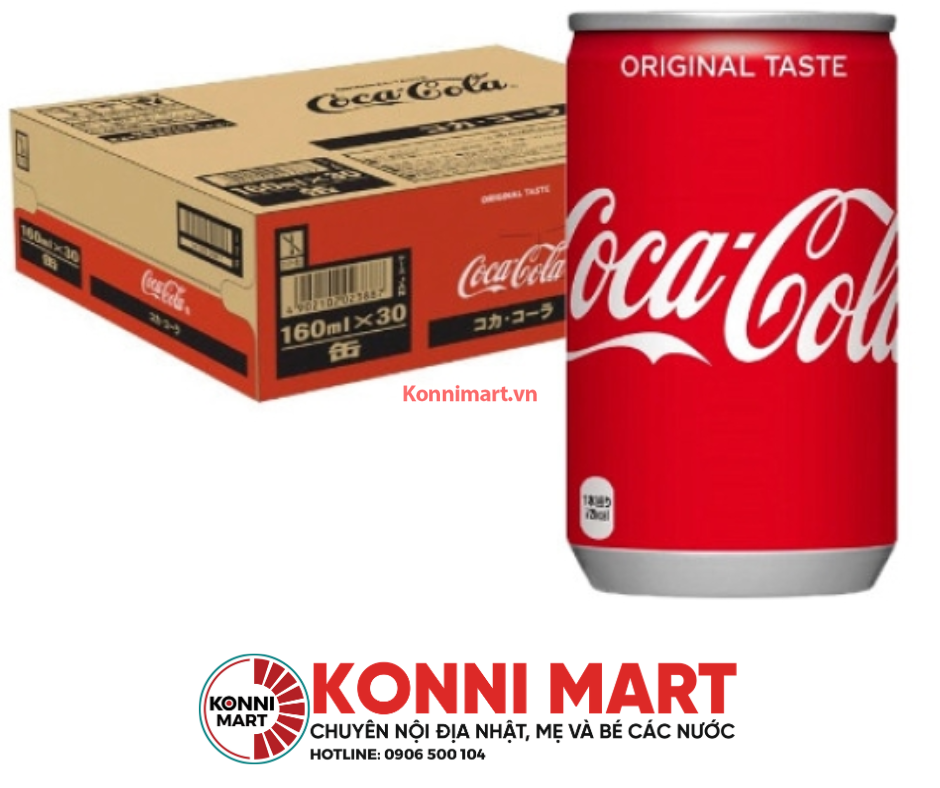 Nước ngọt có gas Coca Cola Nhật