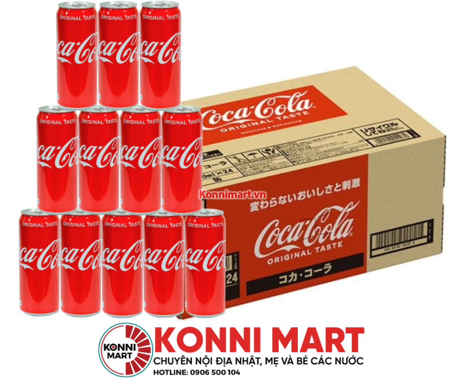 Nước ngọt có gas Coca Cola Nhật