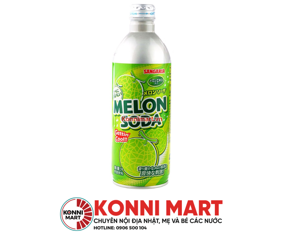 Nước soda Sangaria nắp vặn Nhật Bản
