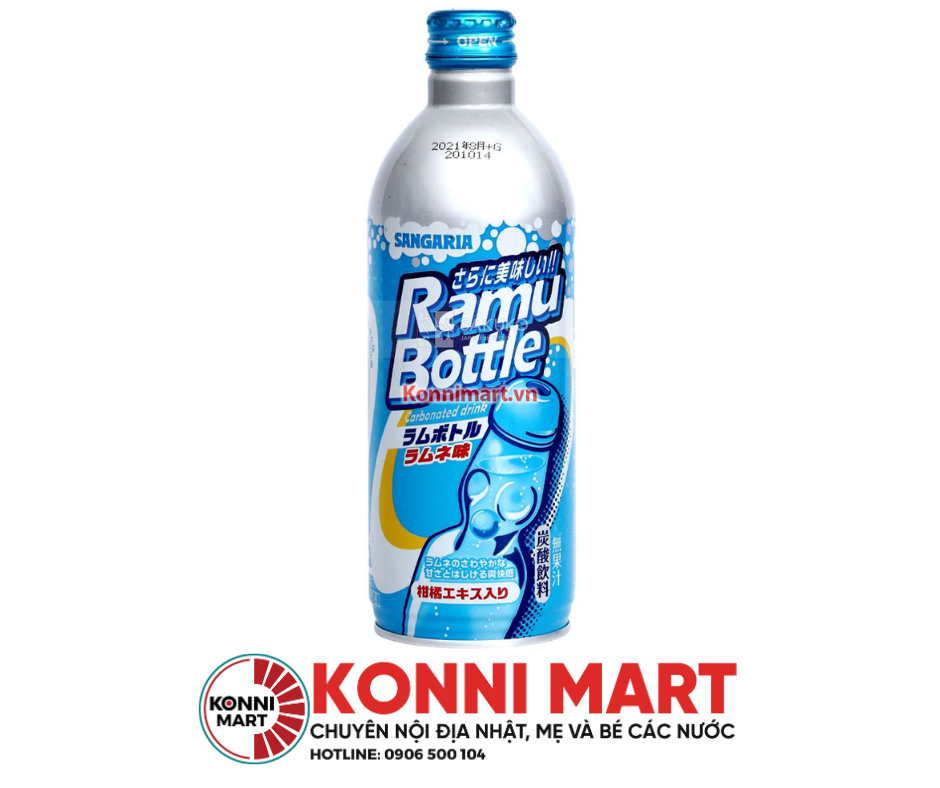 Nước soda Sangaria nắp vặn Nhật Bản