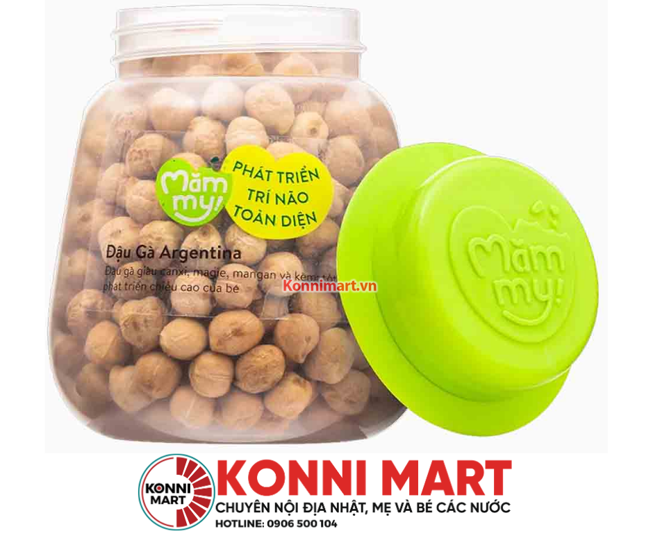 Đậu hạt hữu cơ cho bé ăn dặm Mămmy: Đậu lăng đỏ, đậu gà, kiều mạch, diêm mạch, hạt chia, kê nếp cho bé từ 6 tháng tuổi