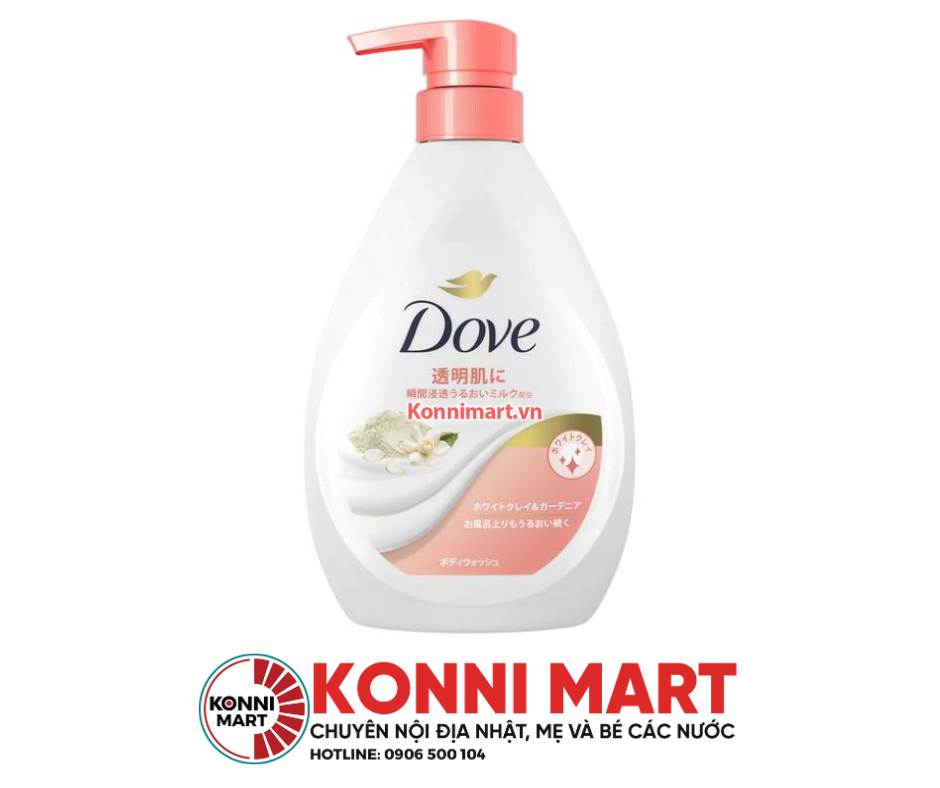 Sữa Tắm Dưỡng Ẩm Mềm Mịn Dove Premium Nhật Bản 500ml