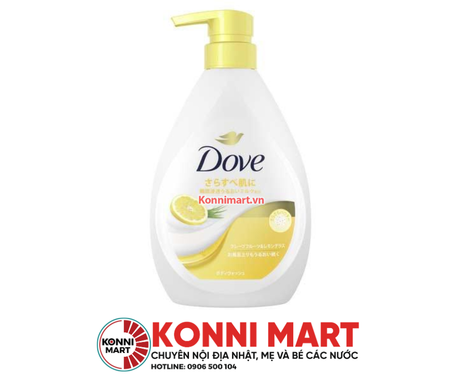 Sữa Tắm Dưỡng Ẩm Mềm Mịn Dove Premium Nhật Bản 500ml
