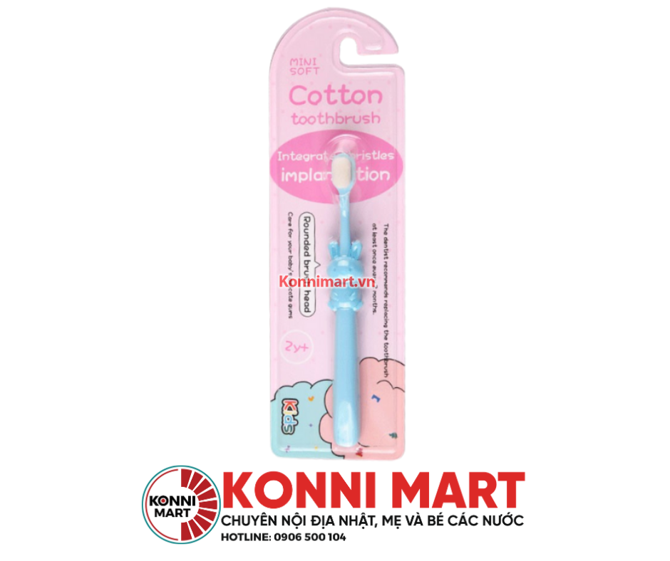 Bàn chải lông mềm Baby bé từ 2 tuổi