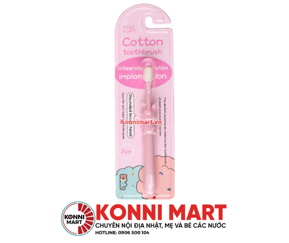Bàn chải lông mềm Baby bé từ 2 tuổi