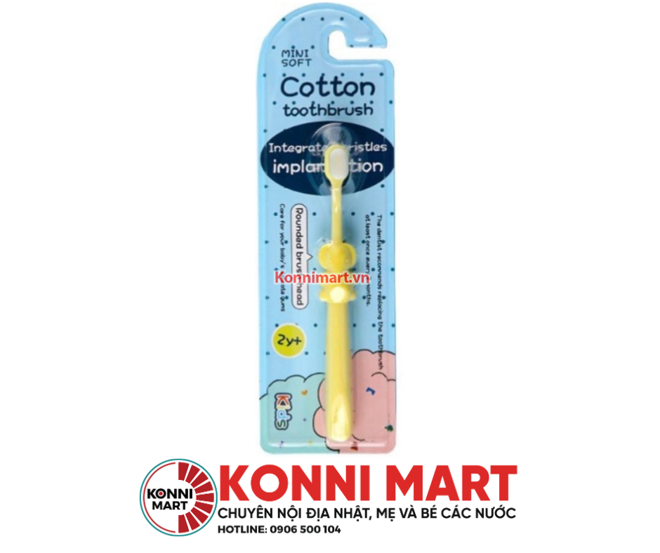 Bàn chải lông mềm Mini Soft 2+