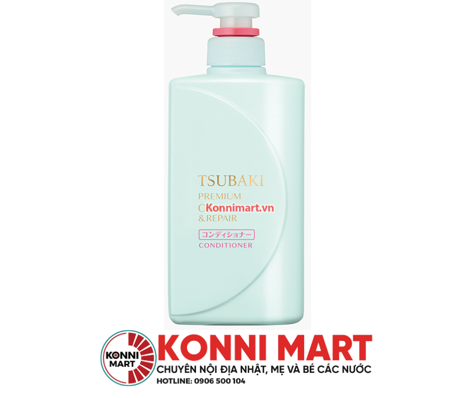 Bộ gội xả Tsubaki Premium Cool sạch dầu, mát lạnh