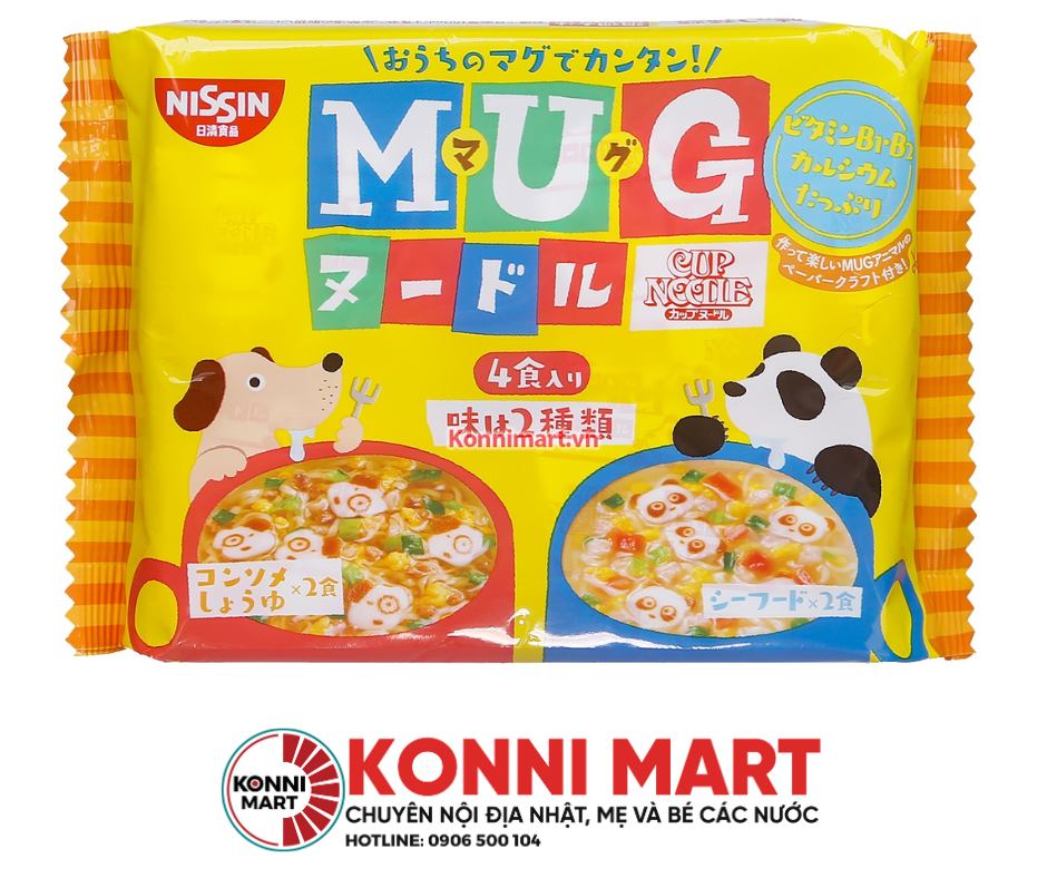 Mì MUG Nissin Nhật Bản