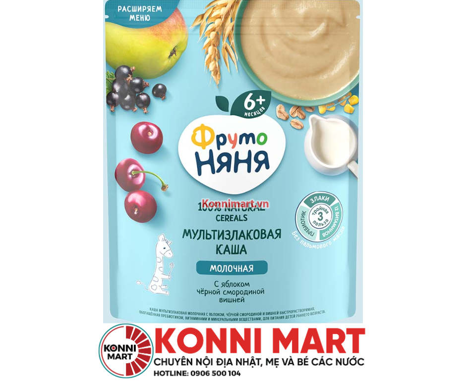 Bột Ăn Dặm Fruto Nga các vị