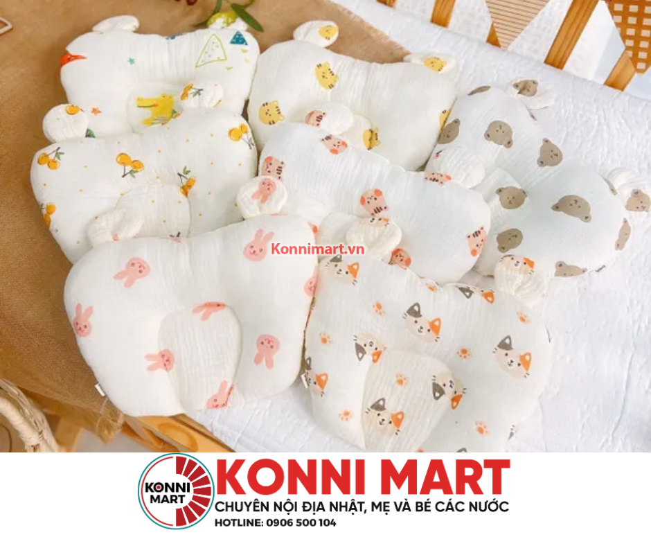 Gối lõm trái tim Bona