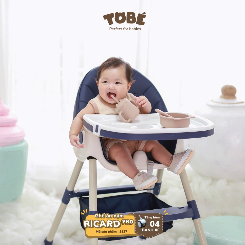 Ghế ăn dặm Ricard pro TOBE3128