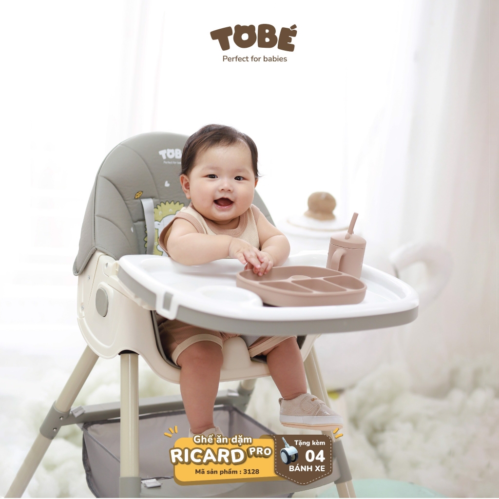 Ghế ăn dặm Ricard pro TOBE3128