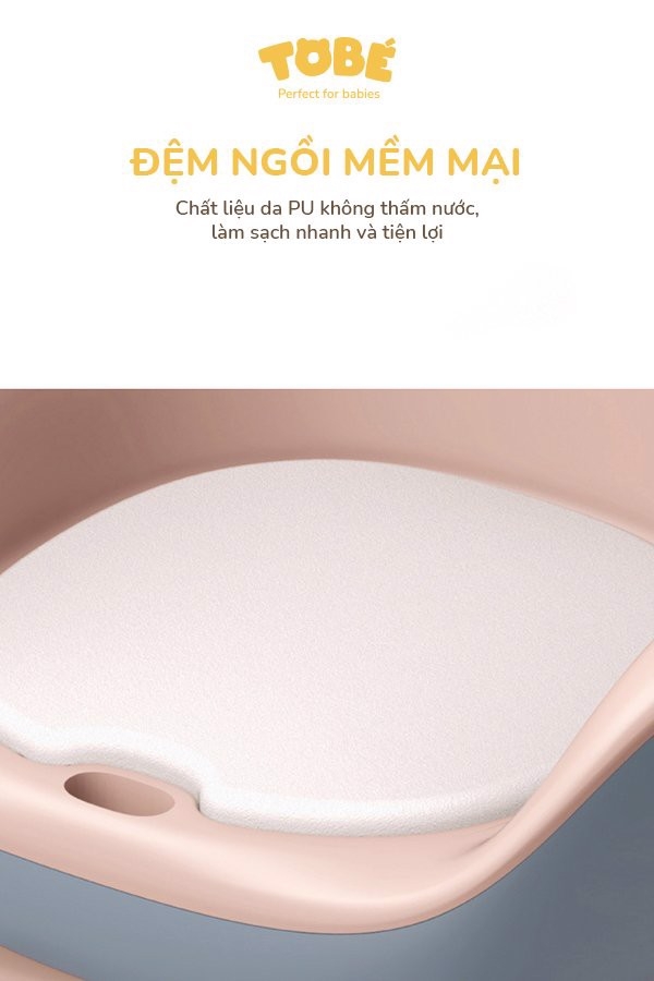 Ghế ăn dặm quả trứng TOBE Eggies MS 3106