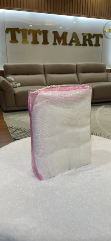 Set 10 khăn sữa 3 lớp 100% cotton cho bé Mipbi 28x35cm
