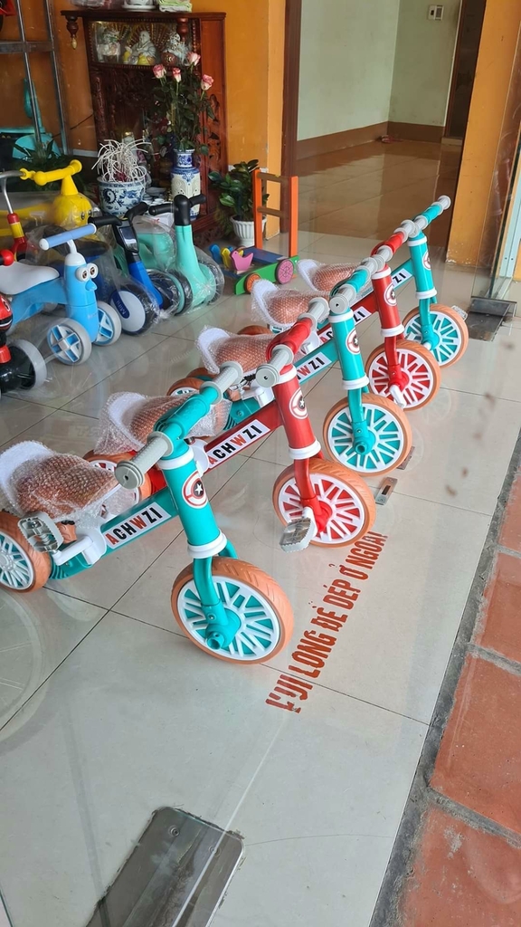 Xe chòi chân kết hợp bàn đạp 001