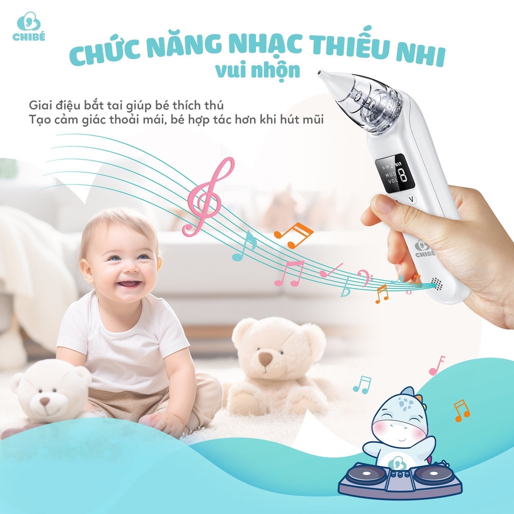 Máy hút mũi trẻ em ChiBé CB006  8936213240242