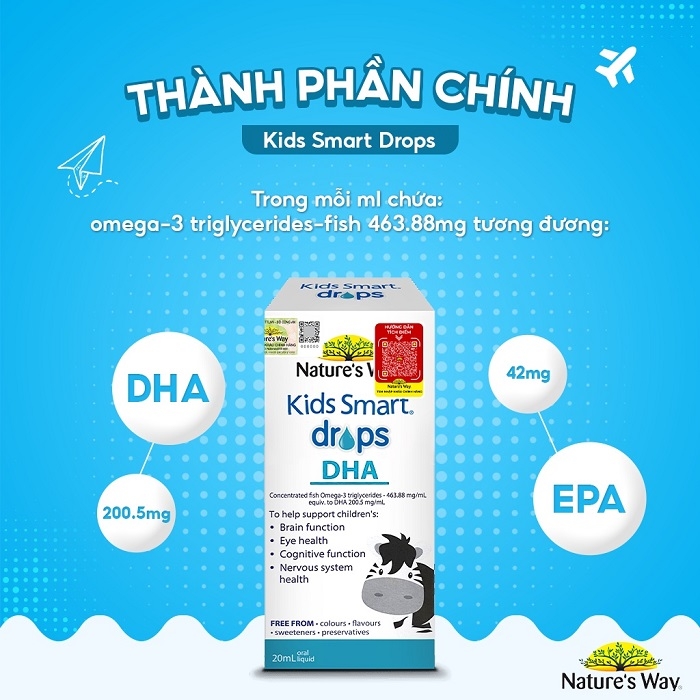 Kids Smart Drops DHA Nature's Way 20ml 9314807056803