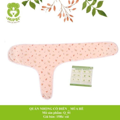 Quấn nhộng cổ điển mùa hè Mipbi co giãn 4 chiều Q01