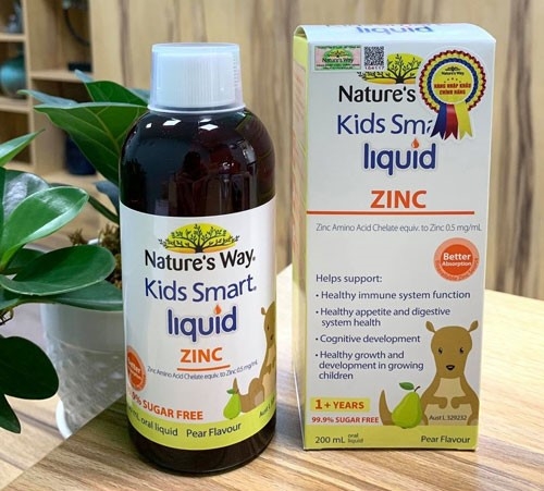 Nature’s Way Kids Smart Liquid ZinC – Bổ sung kẽm cho cơ thể 9314807069100